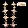 Long hanging Earrings - Estelle Item Code :6669 - Click here to View more details about this Product
